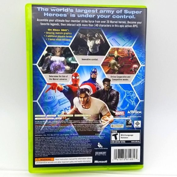 Marvel Ultimate Alliance Xbox 360 - Picture 2 of 4